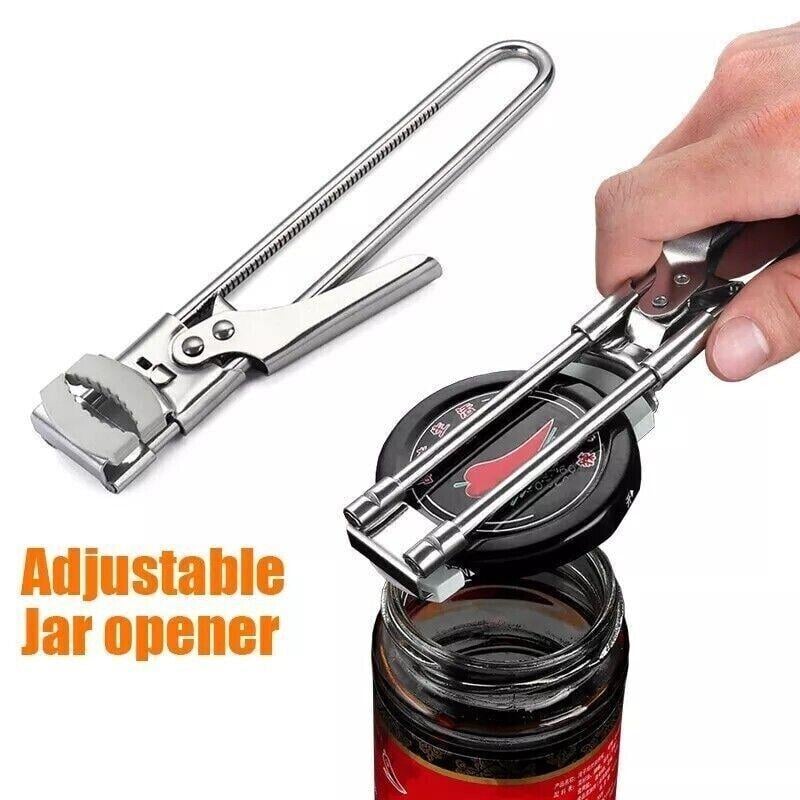 š„Last Day Buy 2 Get 1 Free $8.99 Eachš„Adjustable Stainless Steel Jar Opener
