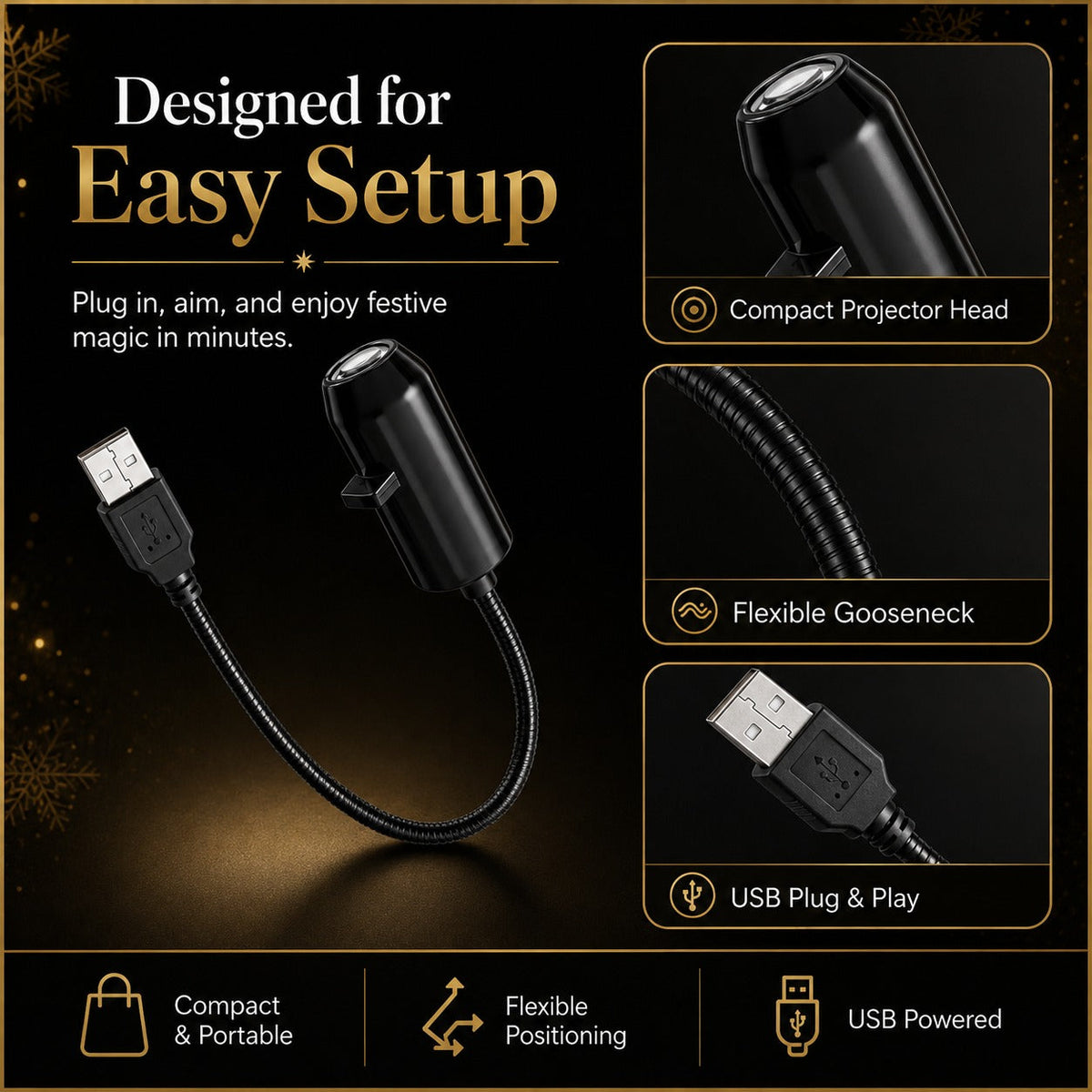 Plug-&-Play HD c – 6 or 10 Festive Scenes