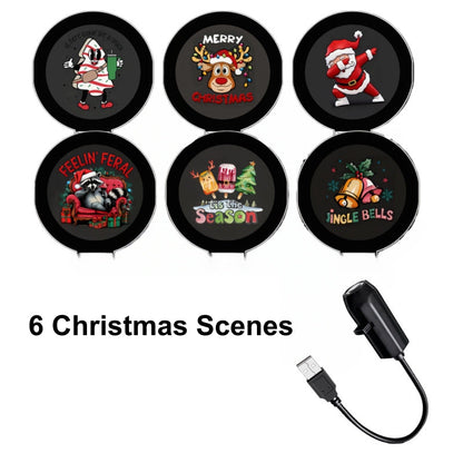 6 or 10 Festive Scenes