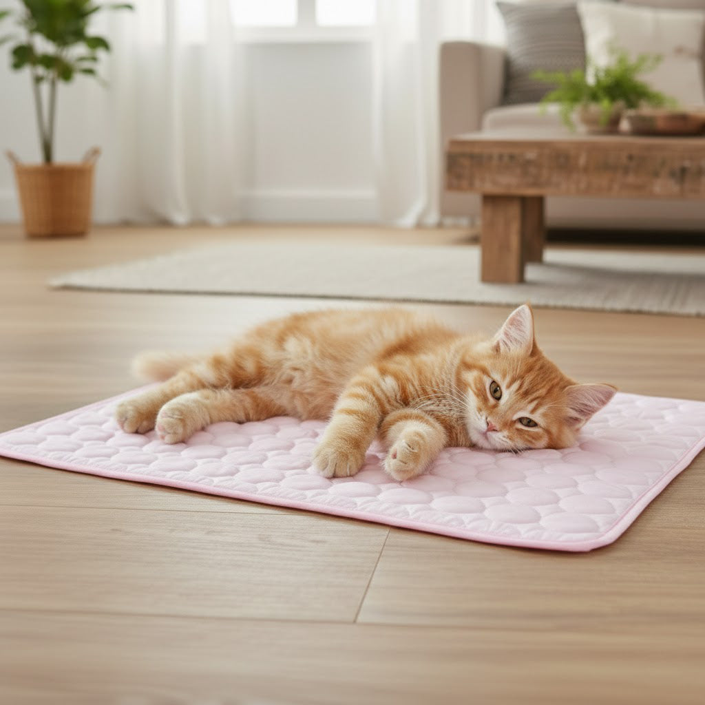 Premium Cooling Ice Silk Pet Mat