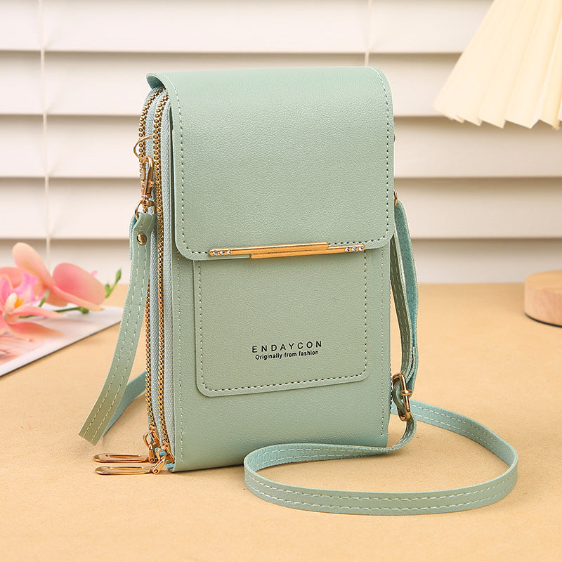 Last Day 50%OFF 🔥Simple And Elegant Women's Touchscreen Crossbody Phone Wallet