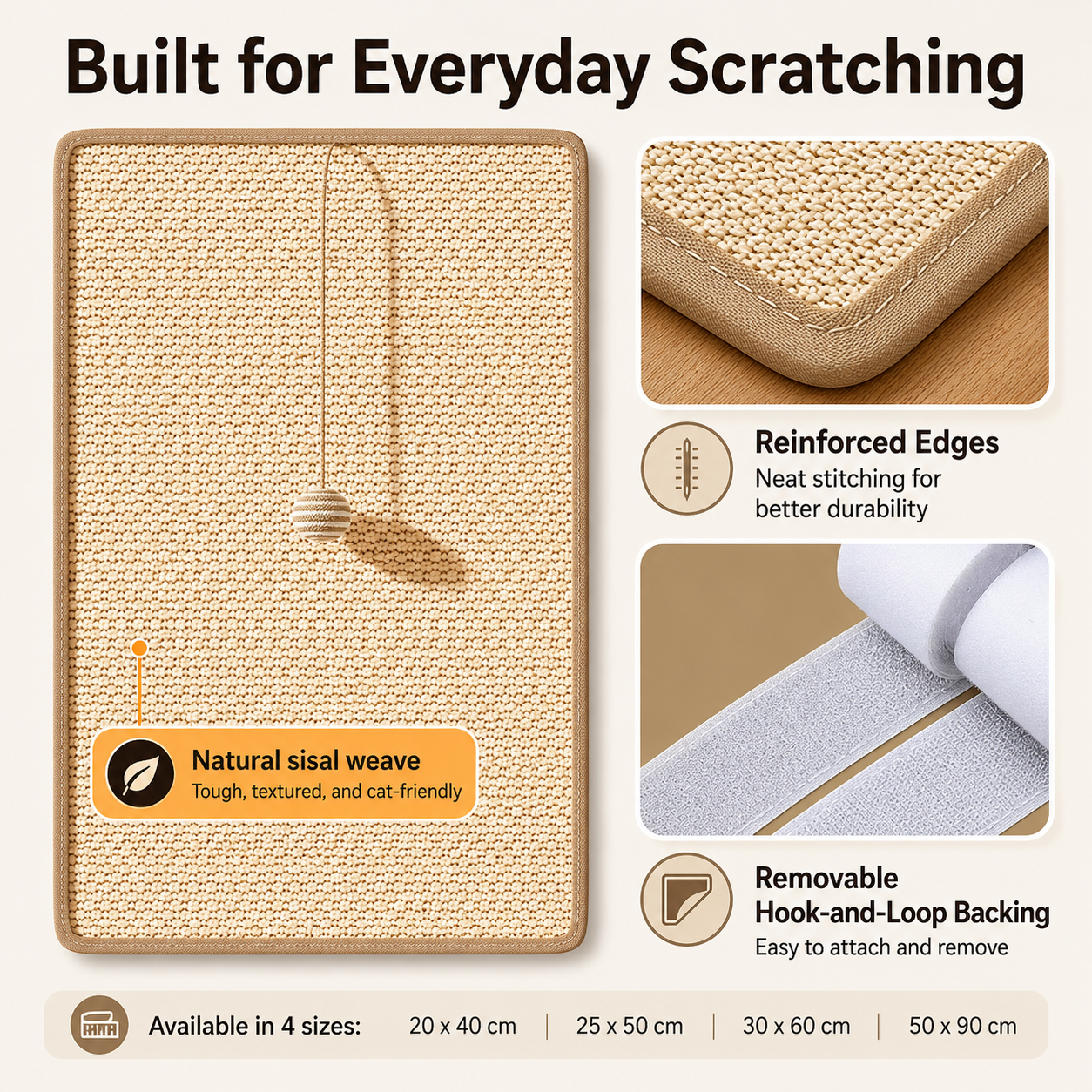 Sisal Mat Cat Scratcher