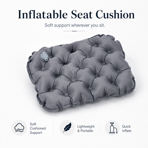 Inflatable Camping Seat Cushion