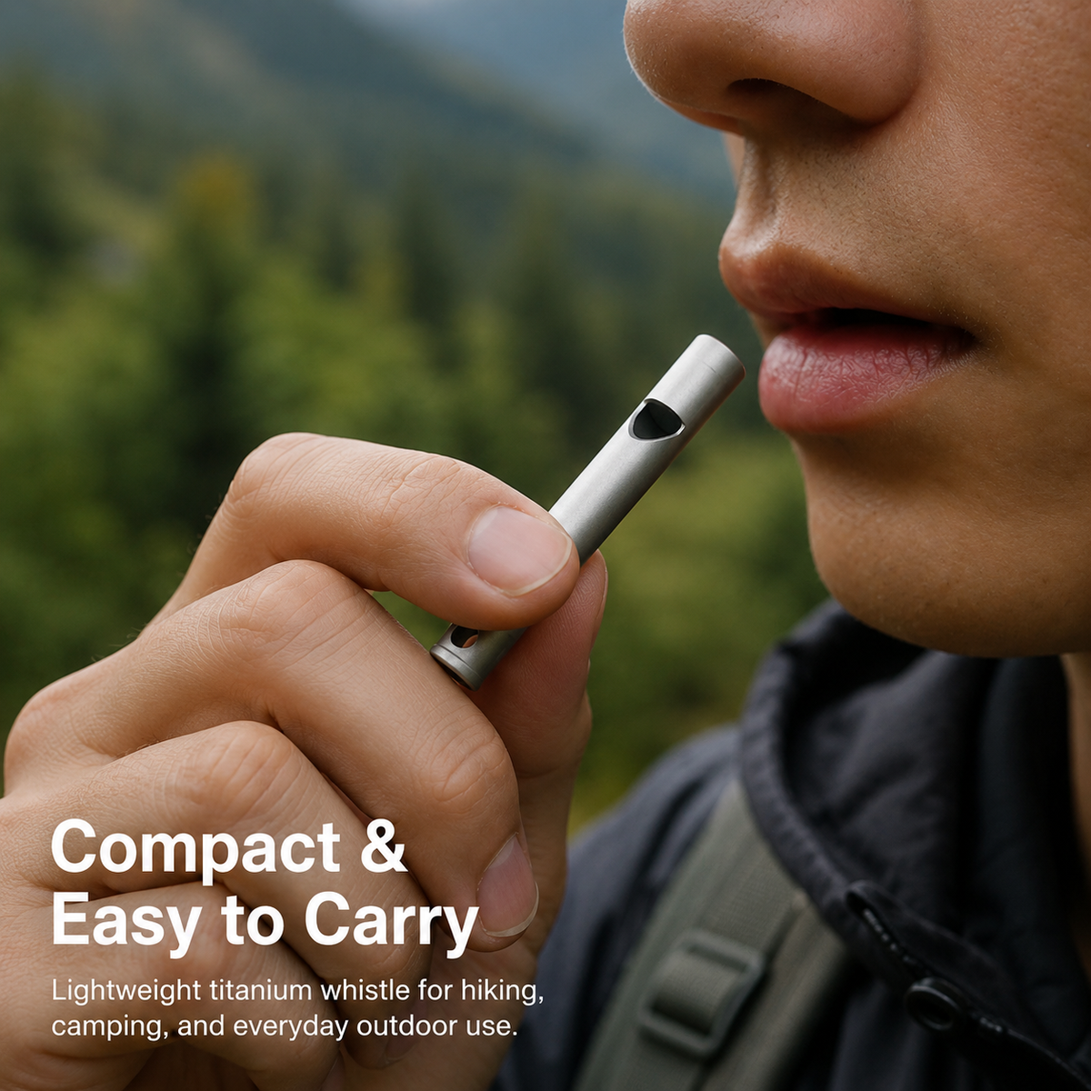 Ultralight Emergency Whistle