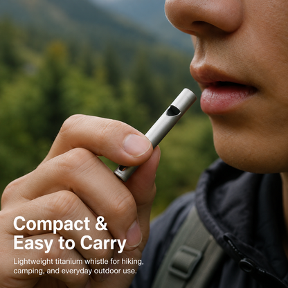 Ultralight Emergency Whistle
