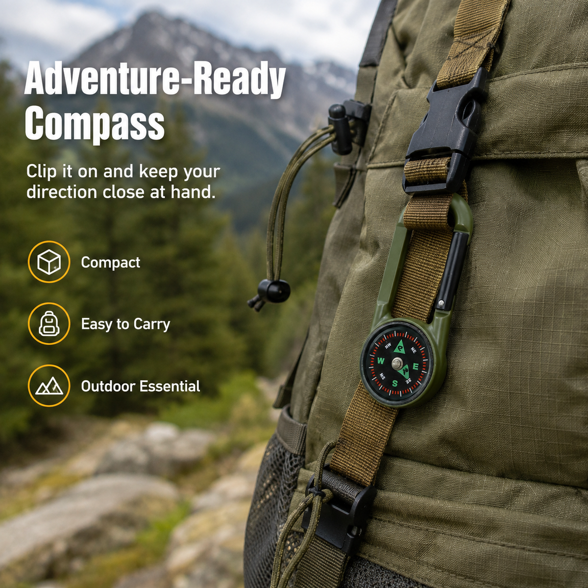 Carabiner Compass