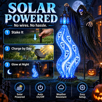 🔥 Limited Halloween Deal – Solar Reaper Soul Lantern Yard Display