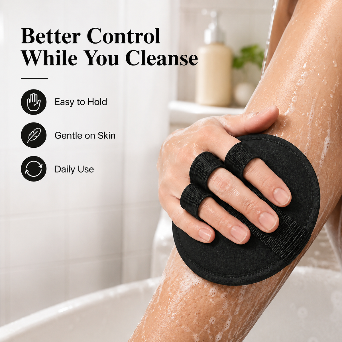 🔥 Last Day 3-Pack Deal – Only $6.66 Each 🔥 2026 New Deep-Clean Shower Scrubbers