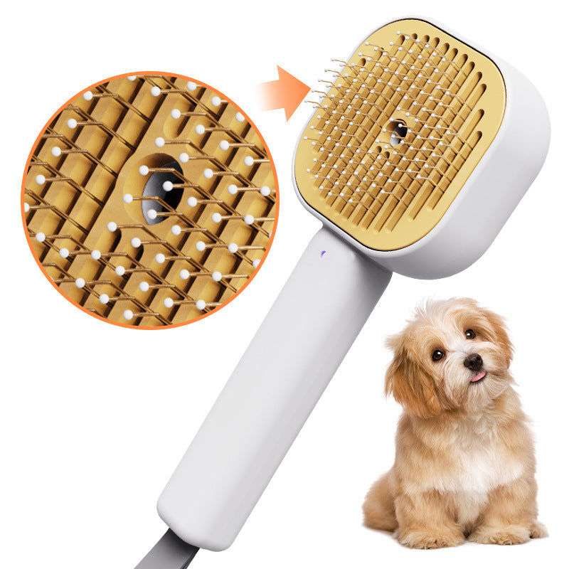 Steam Spray Pet Brush