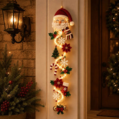 Glowing Christmas Door Hanger