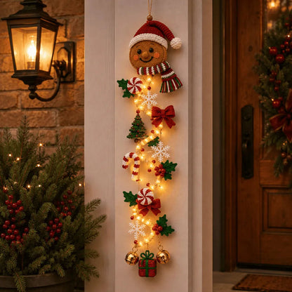 Glowing Christmas Door Hanger