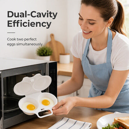 BUY 1 GET 1 FREE! Microwave Egg Poacher